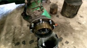 Ремонт передней  бортовой джон дир 6130д.