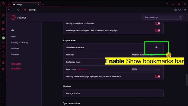 Import Bookmarks From Chrome To Opera GX Browser | Enable Bookmarks Bar on Opera GX смотреть онлайн