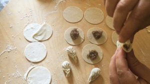 Готовим у Каси пельмени / Курзе / как лепить курзе/ пельмени / как приготовить пельмени курзешки