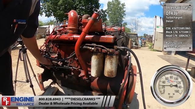 International™ DT436 Running Core Updated Test Run (IH436TCE3-0748996) смотреть онлайн