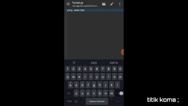 Cara ngoding Python menggunakan Termux || Mudah dan simple? смотреть онлайн