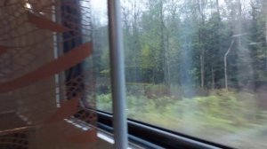 4 часа комфорта. Двухэтажный поезд Москва - Брянск. Октябрь 2023.