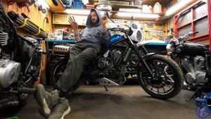 Honda CL 500 подготовка к полноценному обзору)