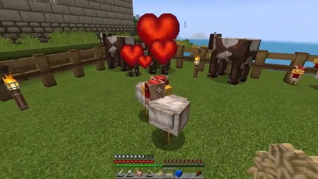 Крафтим картины, разгребаем сундуки - Minecraft #22 смотреть онлайн