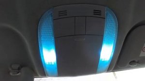 Замена ламп в салоне на диодные Тойота Королла е150