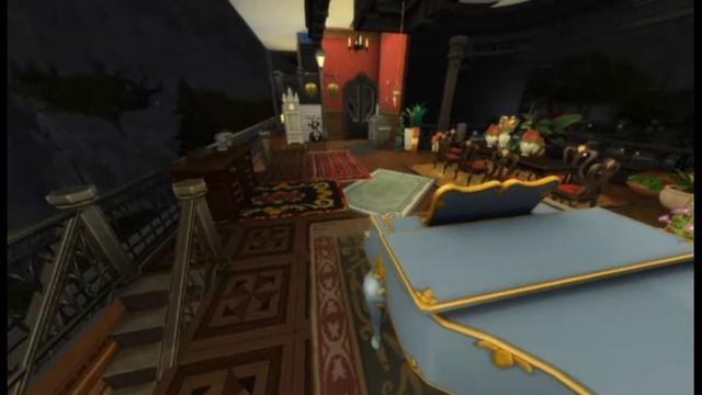 Гигантский особняк семейства вампиров в Sims 4 смотреть онлайн