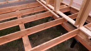 Как сделать пристройку к A-frame ч.1