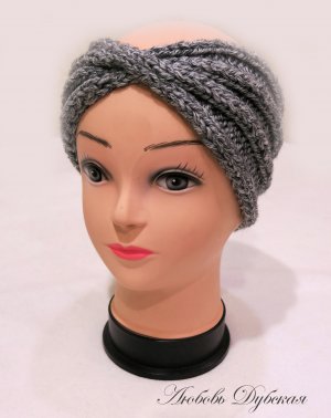 Повязка спицами | Мастер класс