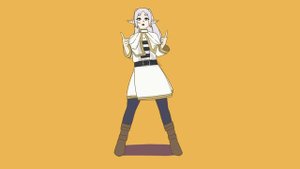 Фрирен танцует под музончик 😎