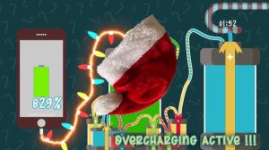 122424261539% OVERCHARGING Phone Battery | CHRISTMAS EDITION 🎄 | GIANT EXPLOSION 💥