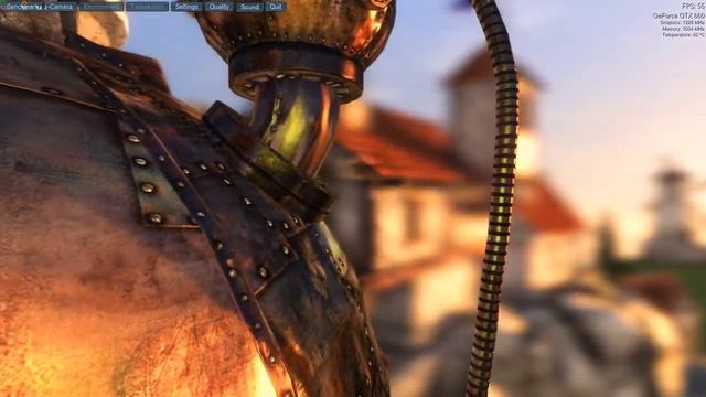 ТЕСТ БЕНЧМАРКА Heaven Benchmark 4.0 ВИДЕОКАРТЫ GTX 660 смотреть онлайн