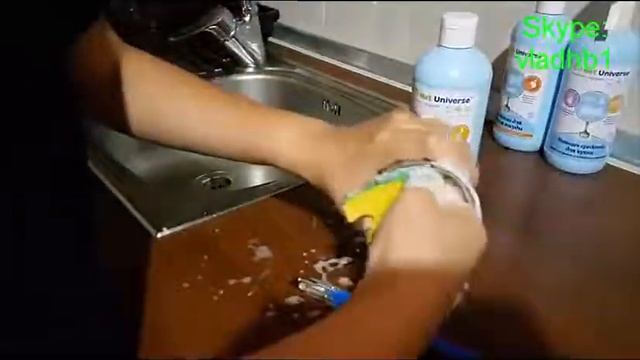 Как легко и быстро очистить стакан от тяжело выводимой краски смотреть онлайн