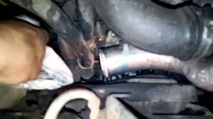 Тест новая турбина Opel vivaro 1.9 2006 со снятым шлангом сапуна