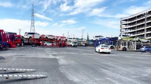 Грузим ваши автомобили на аукционе USS в Японии! Как машины доставляют в порт?