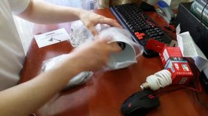 распаковка настольного светильника Camelion KD-3313 C01 (UNBOXING) + CF30-AS-T2