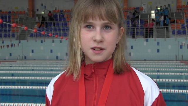 интервью - победительница эстафеты СДЮСШОР 64(александра) смотреть онлайн