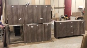 № 6 Видео с производства - мебель из шпона