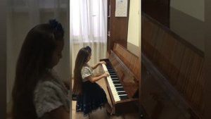 А.Гедике Сочинение 6 √20, исполняет Анна Ничаева (3 класс)