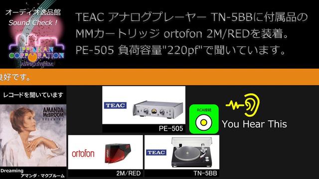 TEAC TN-5BB、PE-505 音質チェック（1-F） смотреть онлайн