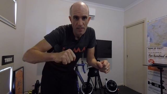 Mounting a Bicycle on an Indoor Trainer (Indoor Cycling HOW TO) смотреть онлайн