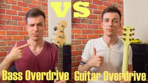 Бас против Гитарного перегруза! ODB-3 vs SD-1