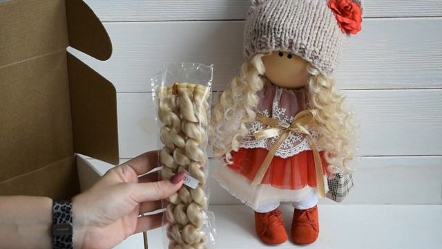 ? Обзор набора для шитья куклы "Бежевая кошечка" смотреть онлайн