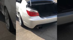 е60 злая выхлоп bmw 545i