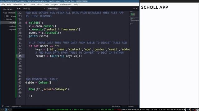 Flet Tutorial - Create Scholl App CRUD Sqlite3 смотреть онлайн