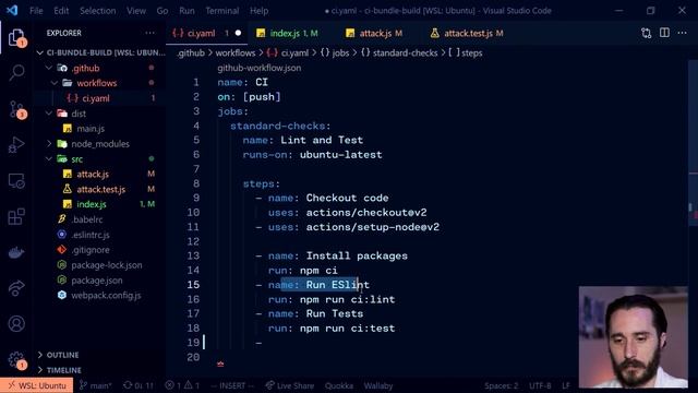 CI #6 - Add a build task for bundling and more смотреть онлайн