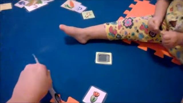 Развивающие игры с карточками для детей от 1,5 до 3 лет.