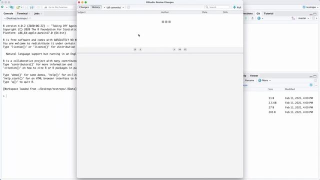 Git/GitHub with R (Part 4- View Commit History) смотреть онлайн