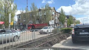 Луганск ремонт и восстановление улица Андрея Линёва, Советская, перекрёсток с Оборонной