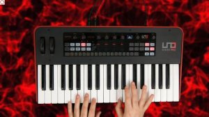 IK Multimedia UNO Synth Pro Analog Synthesizer Sound Demo