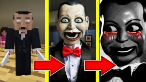 Как менялся ДОМОГОЛОВЫЙ и его жизненный цикл в майнкрафт ! Эволюция моба HOUSE HEAD SCP в MINECRAFT