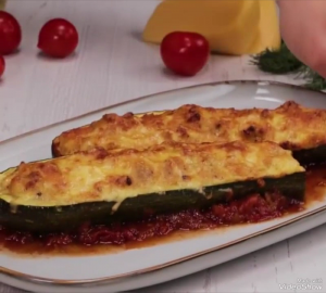 КАБАЧКИ фаршированные МЯСНЫМ фаршем