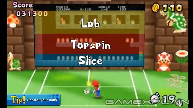 Mario Tennis Open - Super Mario Tennis 1-2 Guide & Walkthrough смотреть онлайн
