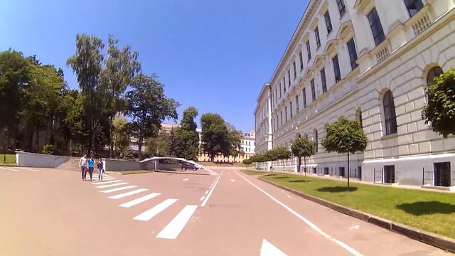 НУ "Львівська Політехніка" Головний корпус, місток, відео, Львів, Україна