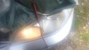 ML 270 Мигает дальний свет сам, ближний свет тоже.