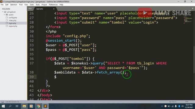 #Part 2 - Membuat Script Login PHP Multi User + Logout New Mysqli