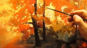 КАК НАПИСАТЬ ТУМАН   КАРТИНА МАСЛОМ 50 на 79 см    А   МИШИН