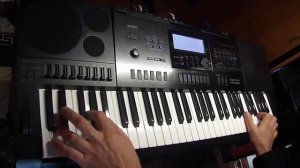 "Букет из белых роз" на синтезаторе Casio CTK-7200 covеr. "Bouquet of white roses" on a synthesizer
