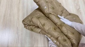 Обзор на одеяло "Караван" с содержанием верблюжьей шерсти /Фабрика Снов