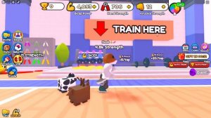 ? ХОМЯК ЧЕМПИОН АРМРЕСТЛИНГА В РОБЛОКС. Хомяк ТВ Роблакс ARM WRESTLE SIMULATOR ROBLOX