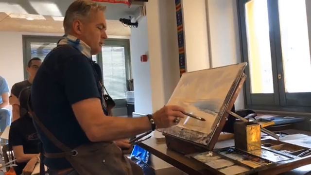 Joseph ZBUKVIC 's WATERCOLOR Demo (a Part Of EPC Art Courses) 12