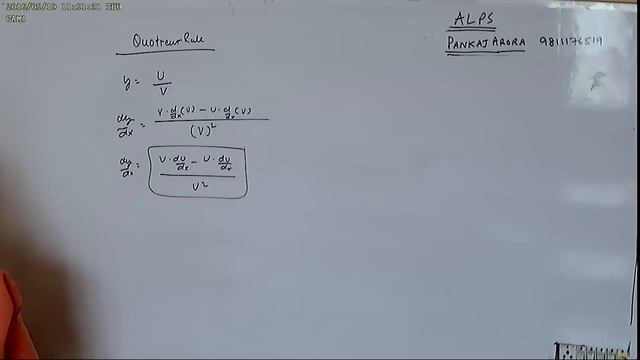 CLASS 12TH PART 3 BASICDIFFERENTIATION PRODUCT N QUOTIENT RULE смотреть онлайн