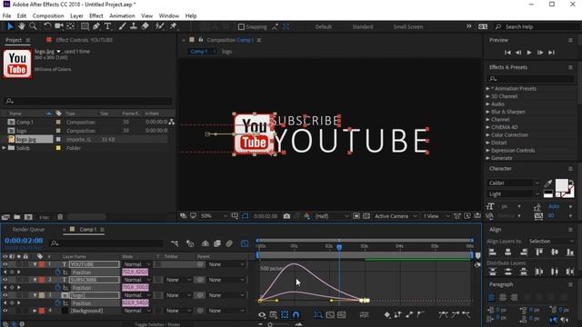 Анимация Иконок социальных сетей в After Effects - After Effects tutorial