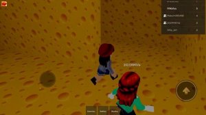 Играю с папой в увлекательную игру Роблокс КРЫСЫ ИЗ ЛАБИРИНТА! Roblox Cheese Escape.