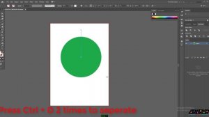 Divide a circle equally in Adobe Illustrator