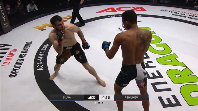 ACA 118: Джозиель Сильва vs. Азамат Пшуков | Josiel Silva vs. Azamat Pshukov смотреть онлайн