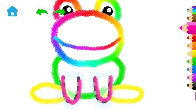 Учимся рисовать.Рисовалка для малышей  . Learning Tobt Draw